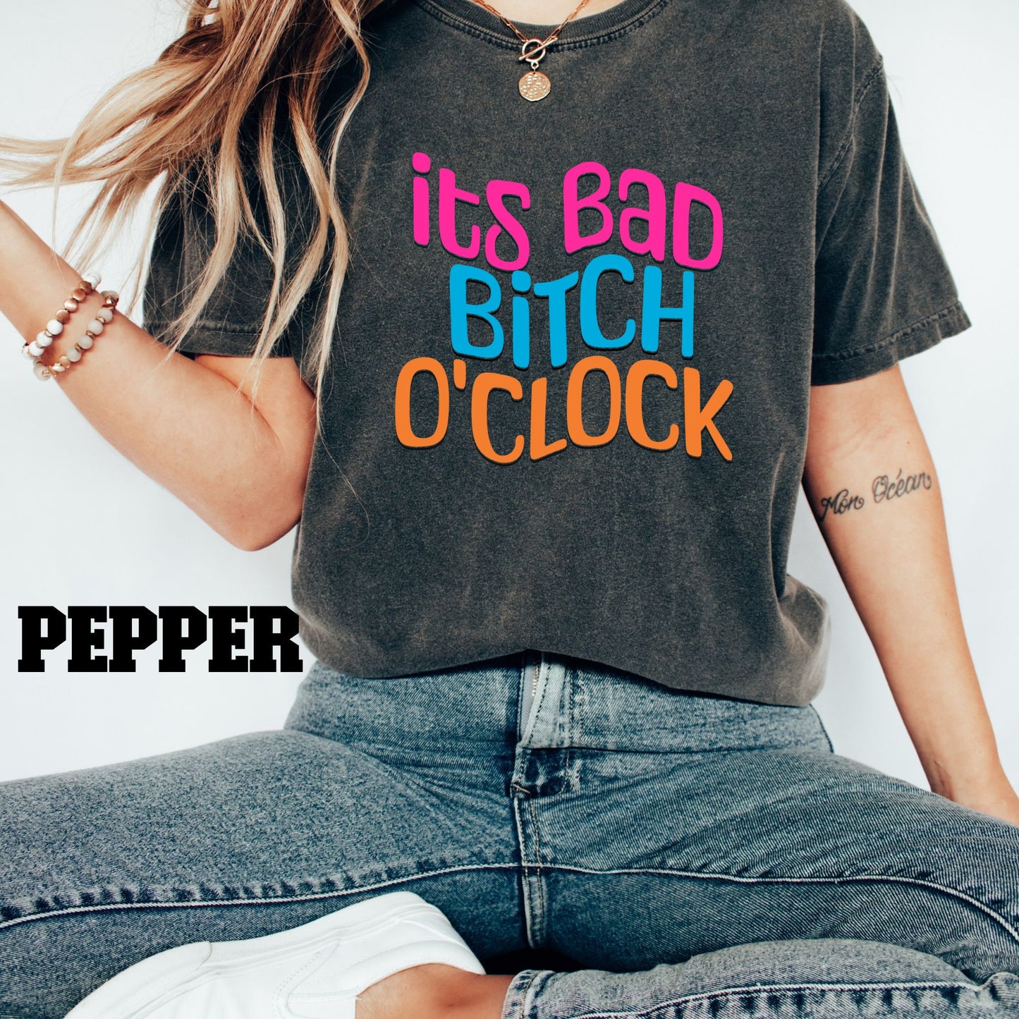 About Damn Time, Lizzo T-shirt, Lizzo, Sarcastic Tee, Funny T-Shirt, Gift For Her, Comfort Colors, Lizzo, Retro Shirt, Bad Bitch O'clock