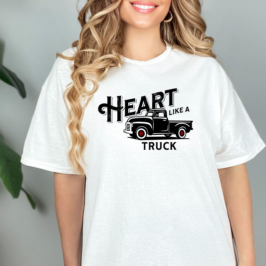 Heart Like A Truck, I Got A Heart Like A Truck T-Shirt, Country Music, Western Shirt, Truck Shirt, Cow Girl, Truck Shirt, Comfort Colors