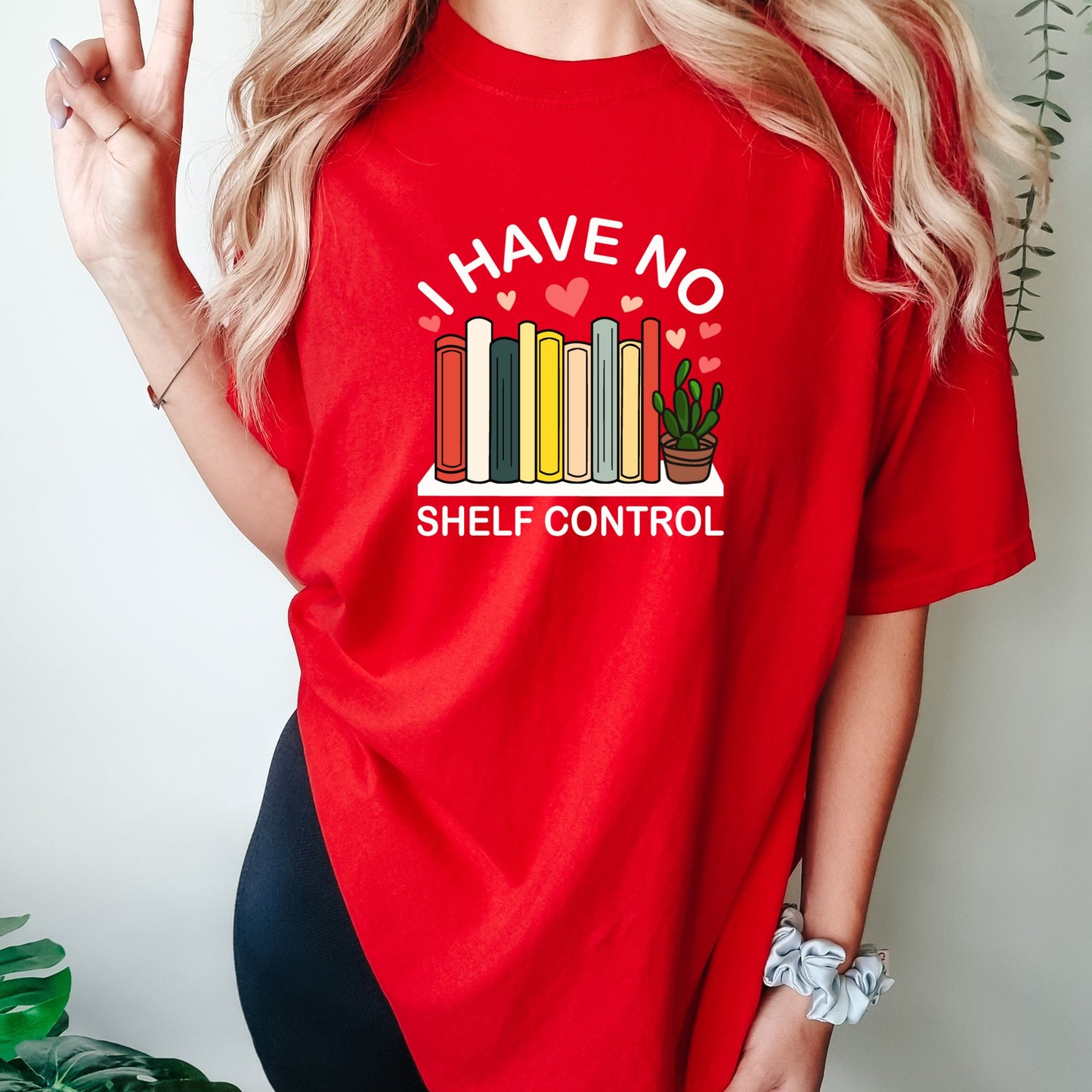 I have No shelf Control, Comfort Colors, Bookish, Book Lover, Librarian, Gift for Book Lover