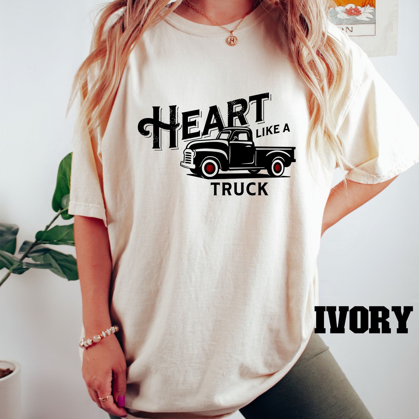 Heart Like A Truck, I Got A Heart Like A Truck T-Shirt, Country Music, Western Shirt, Truck Shirt, Cow Girl, Truck Shirt, Comfort Colors